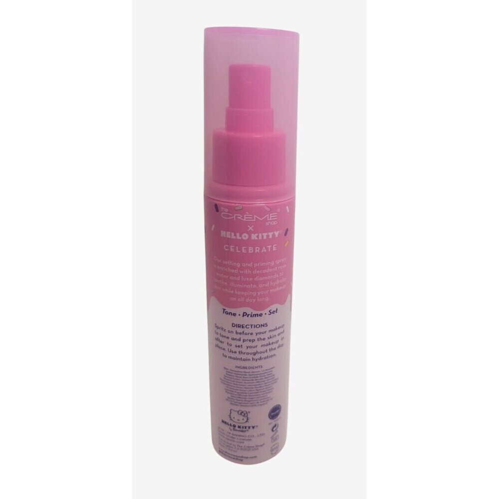 The Crème Shop Hello Kitty Setting Priming Spray Rosewater Diamond Korean Beauty - Picture 3 of 3